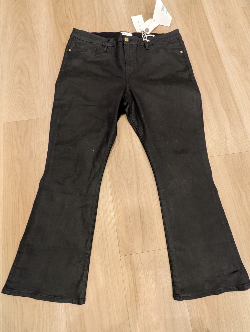 Frame Black Le Crop Mini Boot Black Jeans Nqy Size 34